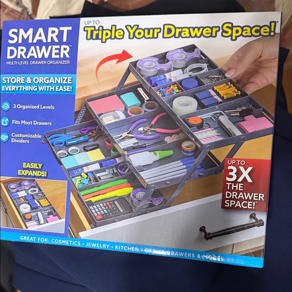 Multilevel Organizer - Blue